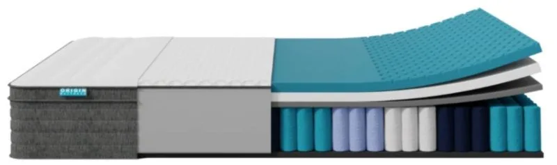 origin hybrid mattress layers